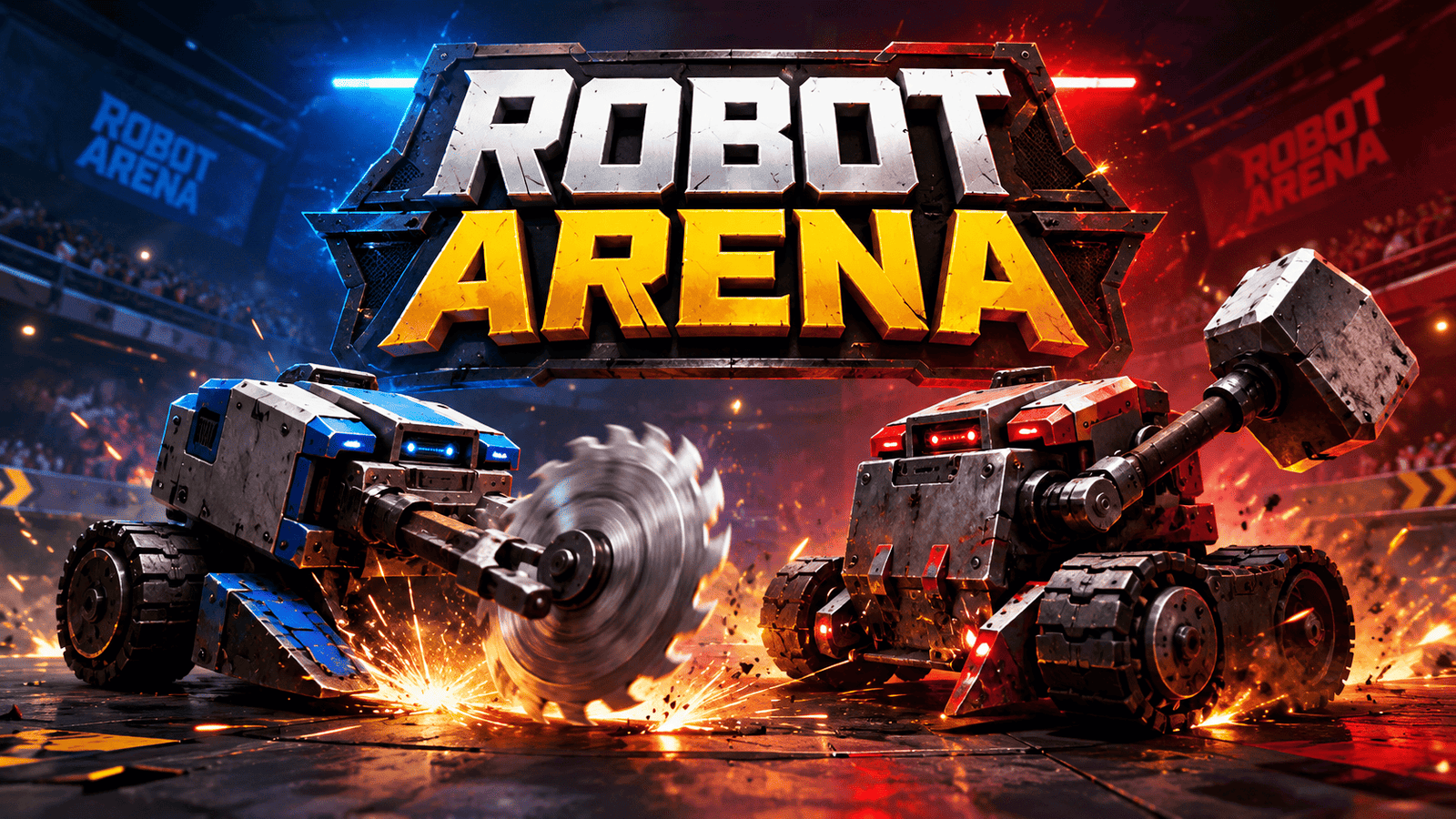 Robot Arena Game Cover